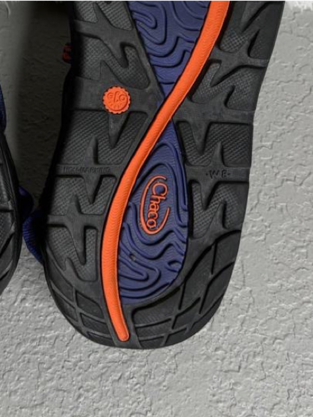 Chaco Z/Volv X2 Women’s Sandals Volcanic Blue Orange Toe Loop Size W8 - Picture 7 of 7